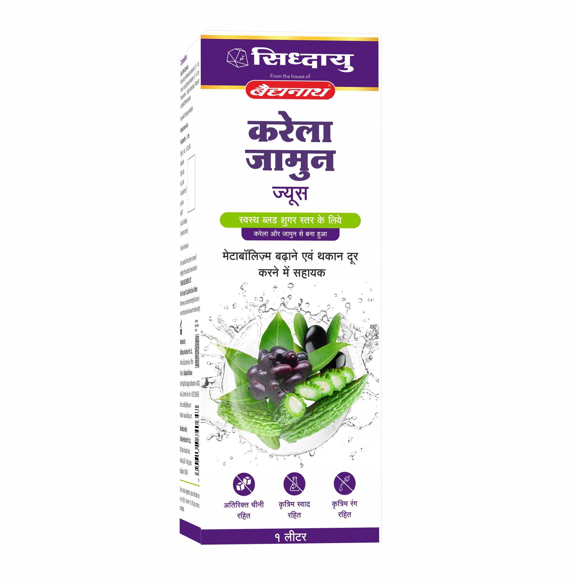 Baidyanath Karela Jamun Juice – 1 Litre
