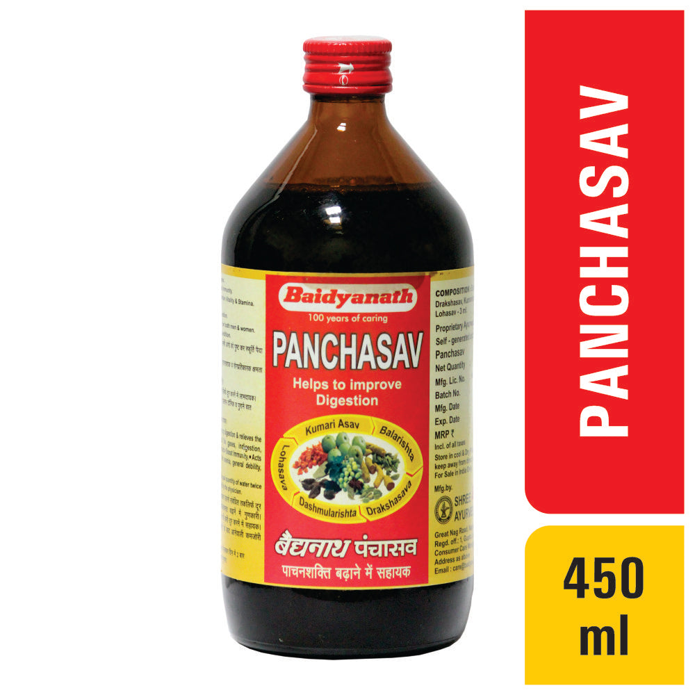 BAIDYANATH PANCHASAV (450ml)