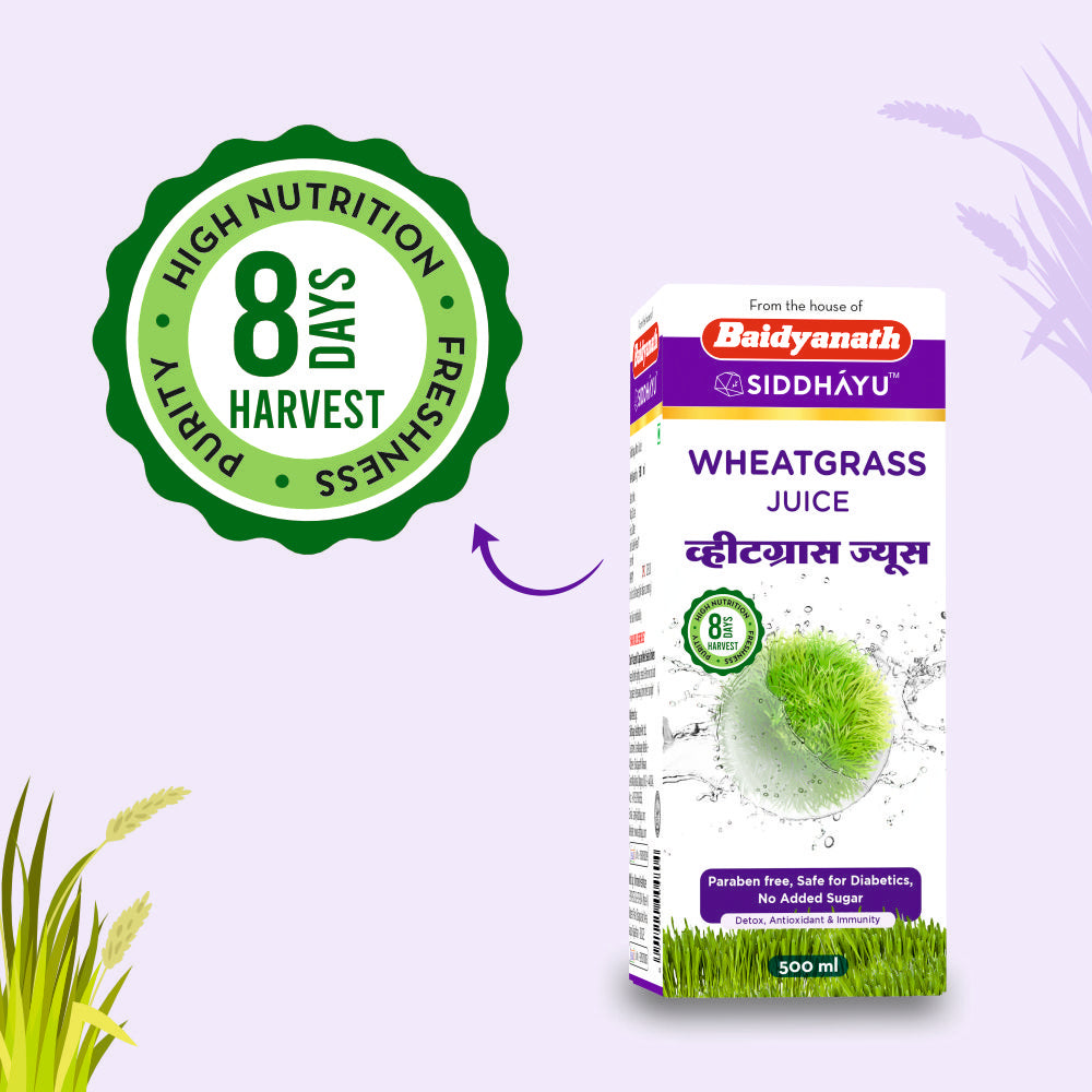 Siddhayu Biadyanath Wheatgrass Juice 500 ML
