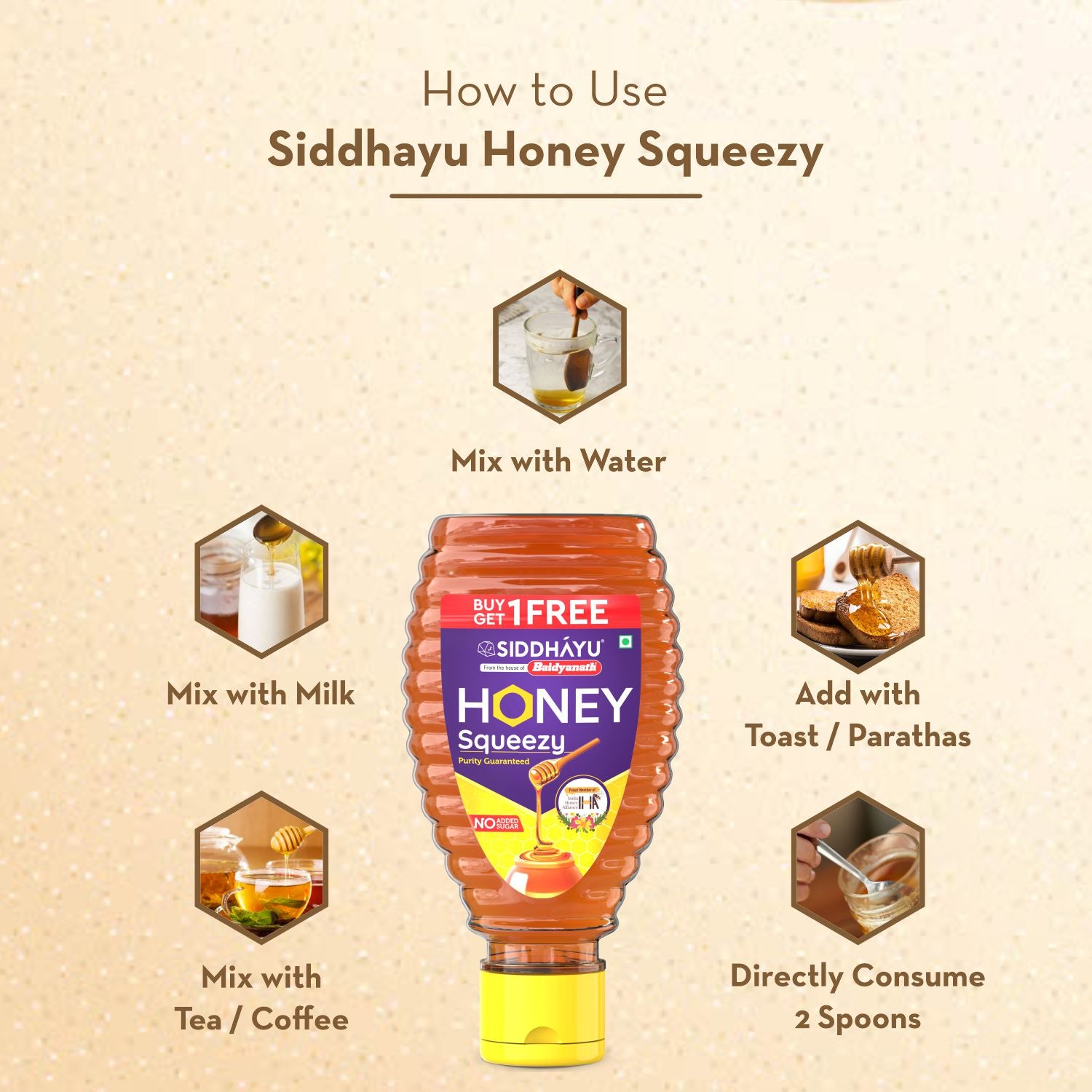 Baidyanath Honey Squeezy (Madhu)