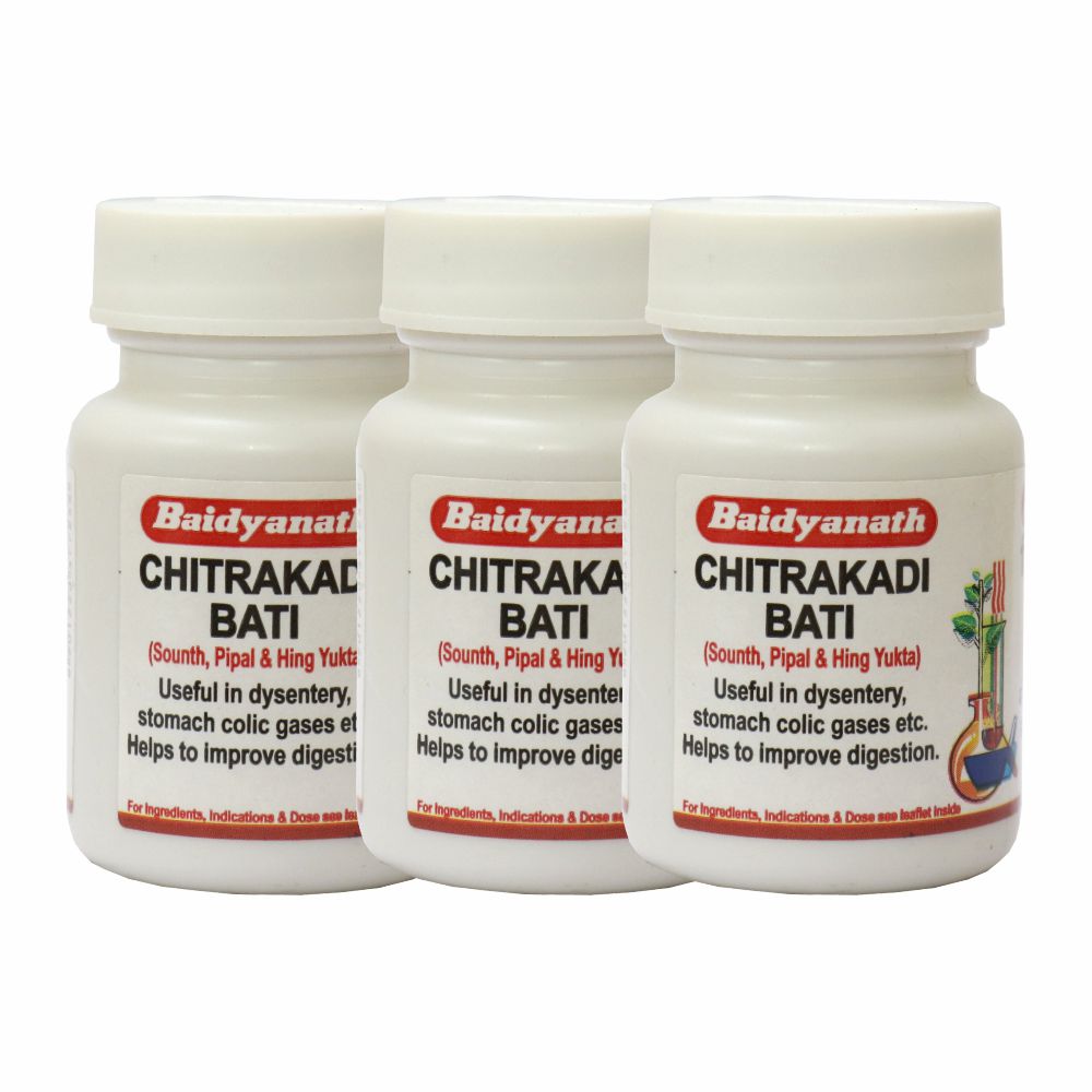 Baidyanath Chitrakadi Bati – (80 Tabs Each)