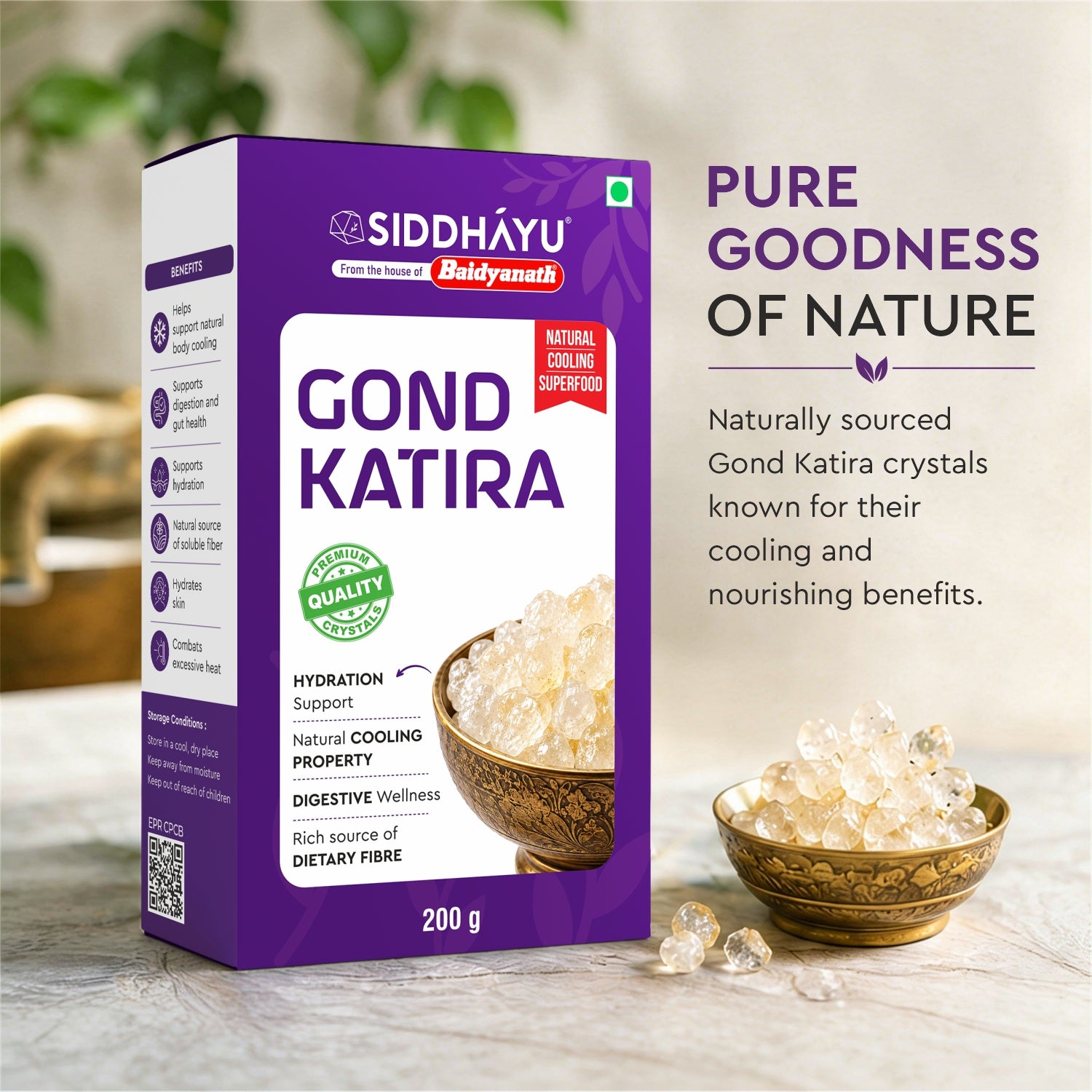 Siddhayu Baidyanath Gond Katira 200 gm