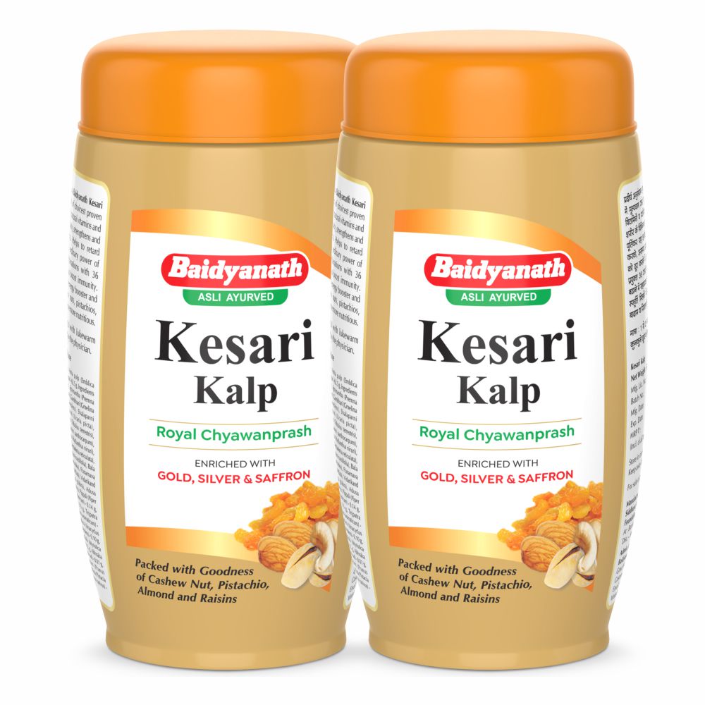 Baidyanath Kesari Kalp Chyawanprash- Pack Of 2 (1kg Each)