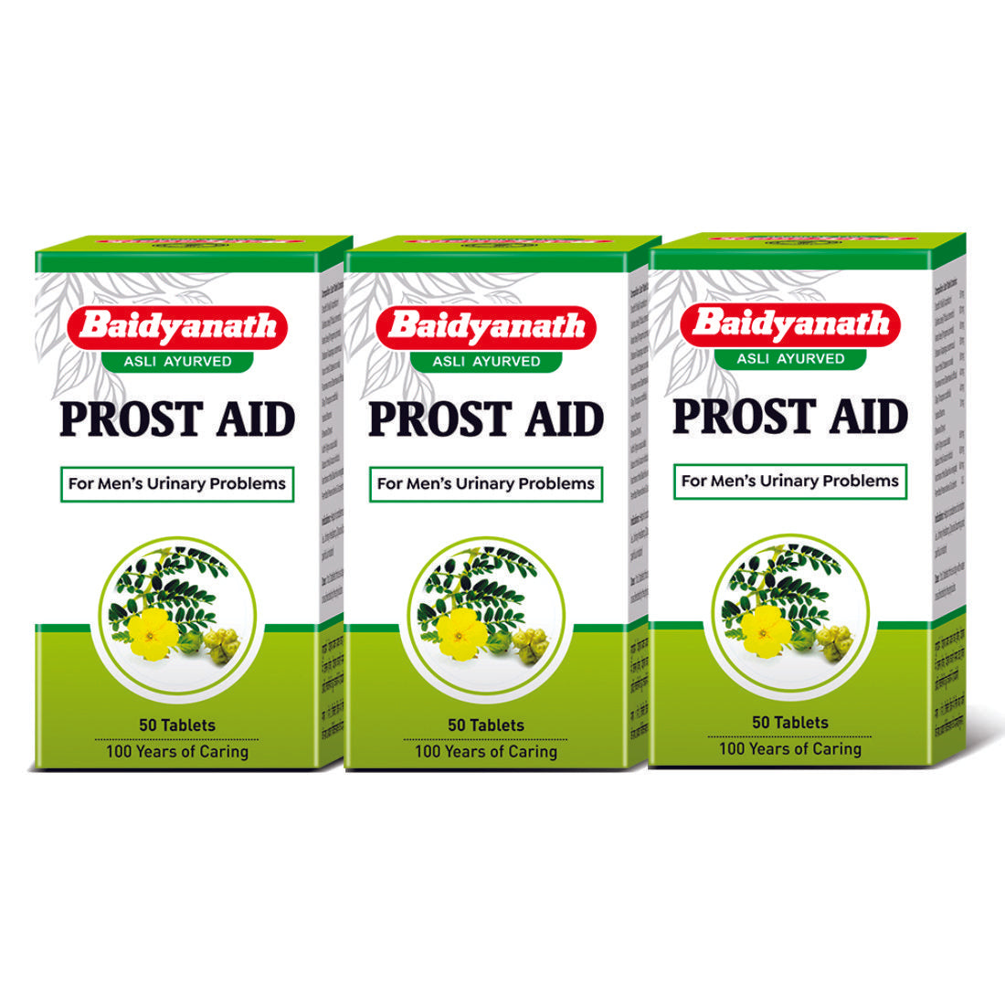 Baidyanath Prostaid Tablet (50 Tablets In Each Pack)
