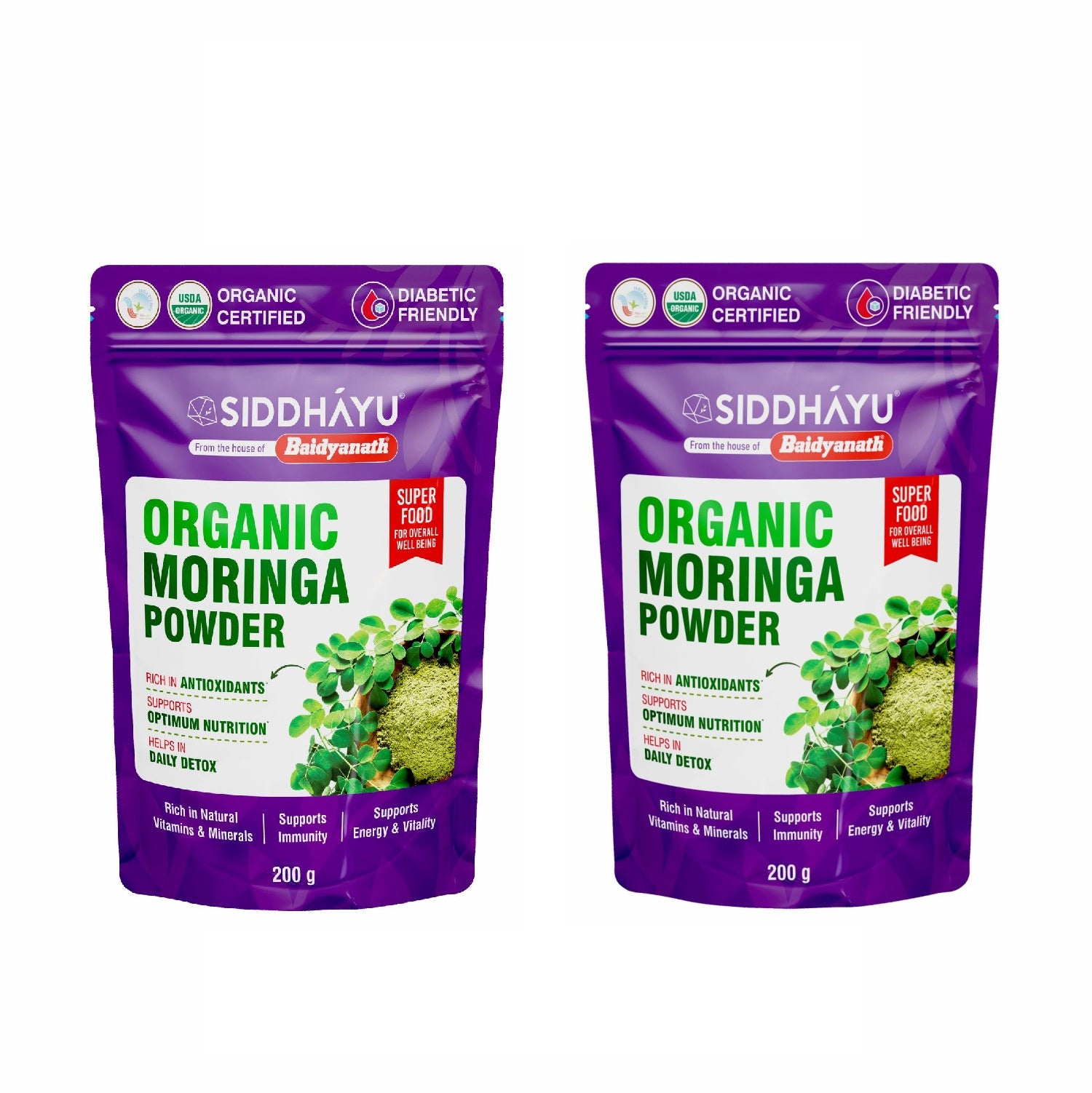 Siddhayu Baidyanath Moringa Powder 200 gm