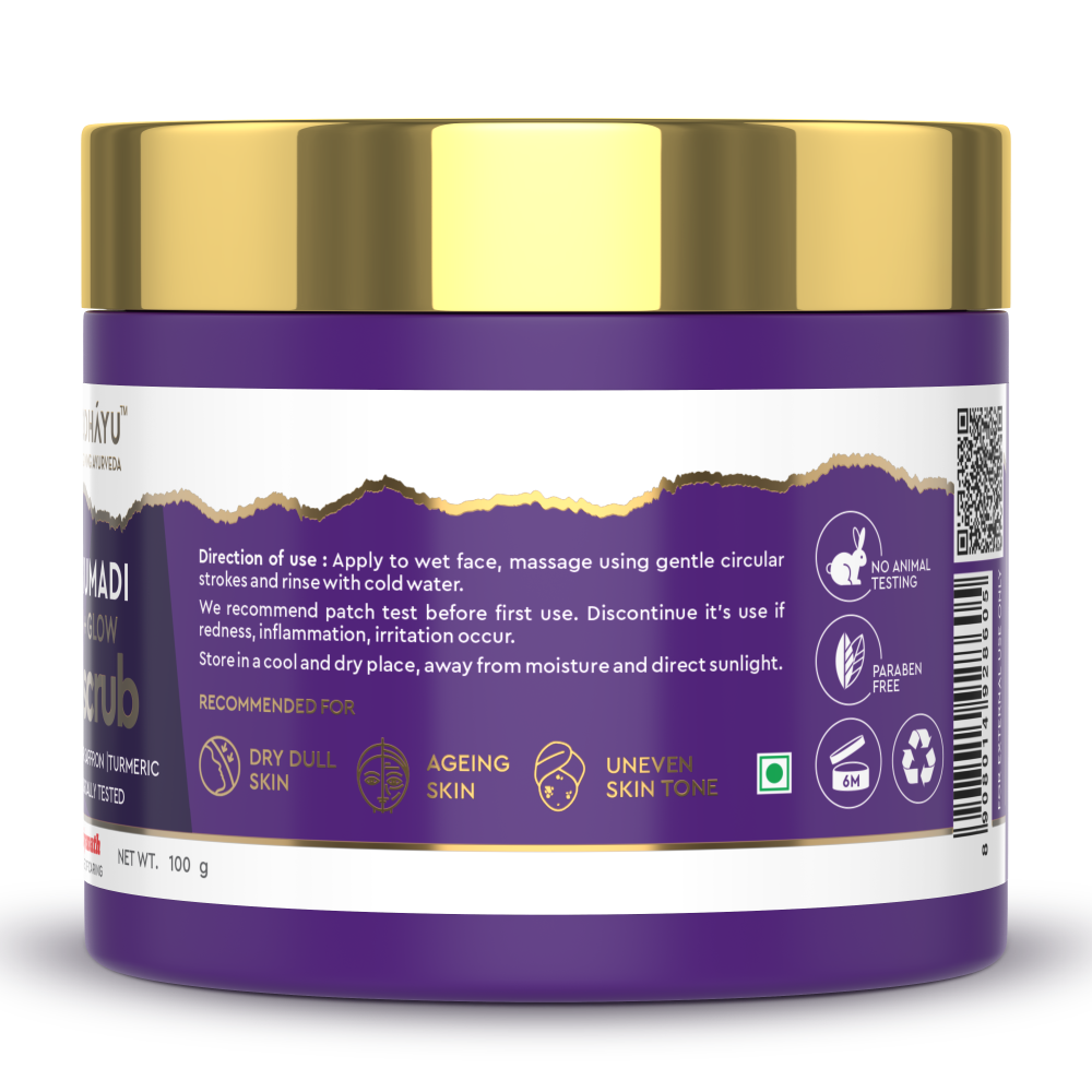 Kumkumadi Detan+ Glow Face Scrub