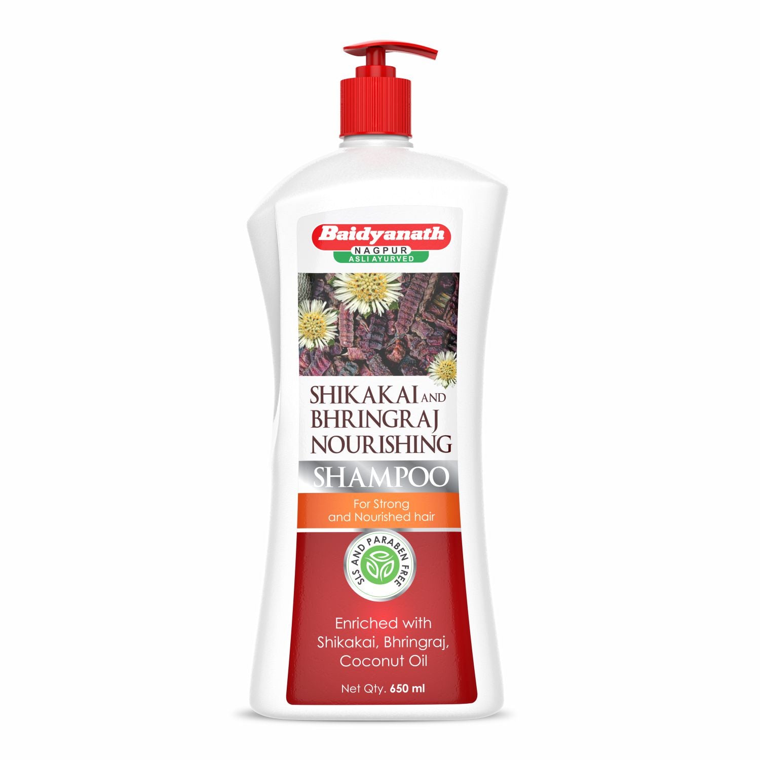 Baidyanath Shikakai and Bhringraj Nourishing Shampoo