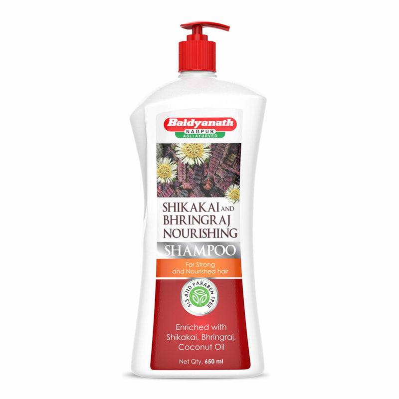 Baidyanath Shikakai and Bhringraj Nourishing Shampoo