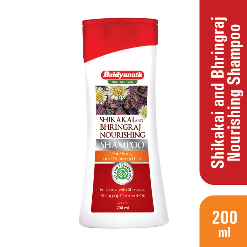 Baidyanath Shikakai and Bhringraj Nourishing Shampoo