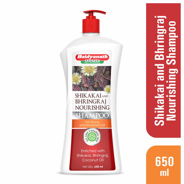 Baidyanath Shikakai and Bhringraj Nourishing Shampoo