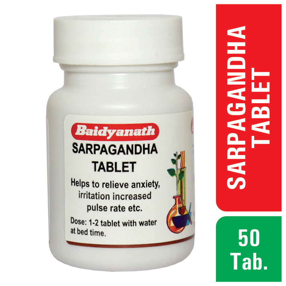 Baidyanath Sarpgandha Tablet-50 Tab