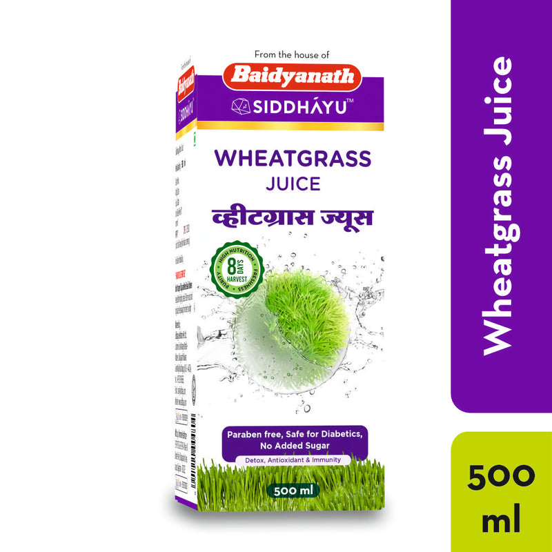 Siddhayu Biadyanath Wheatgrass Juice 500 ML