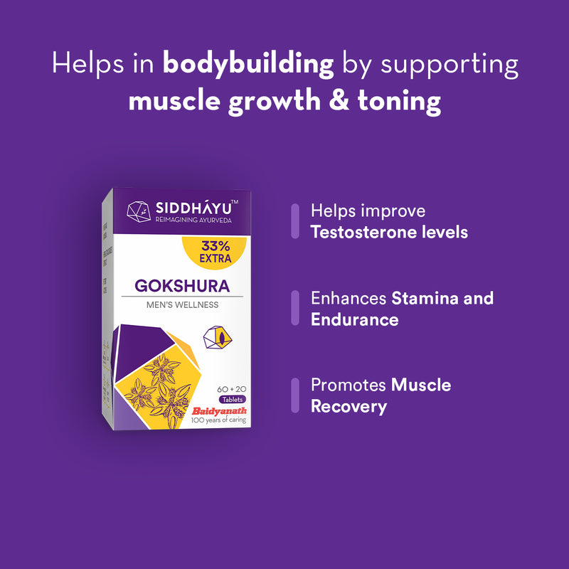 Gym Essentials (Ashwagandha 80 Tab +Gokshura 80 Tab + Calciavtiv 60 Tab)