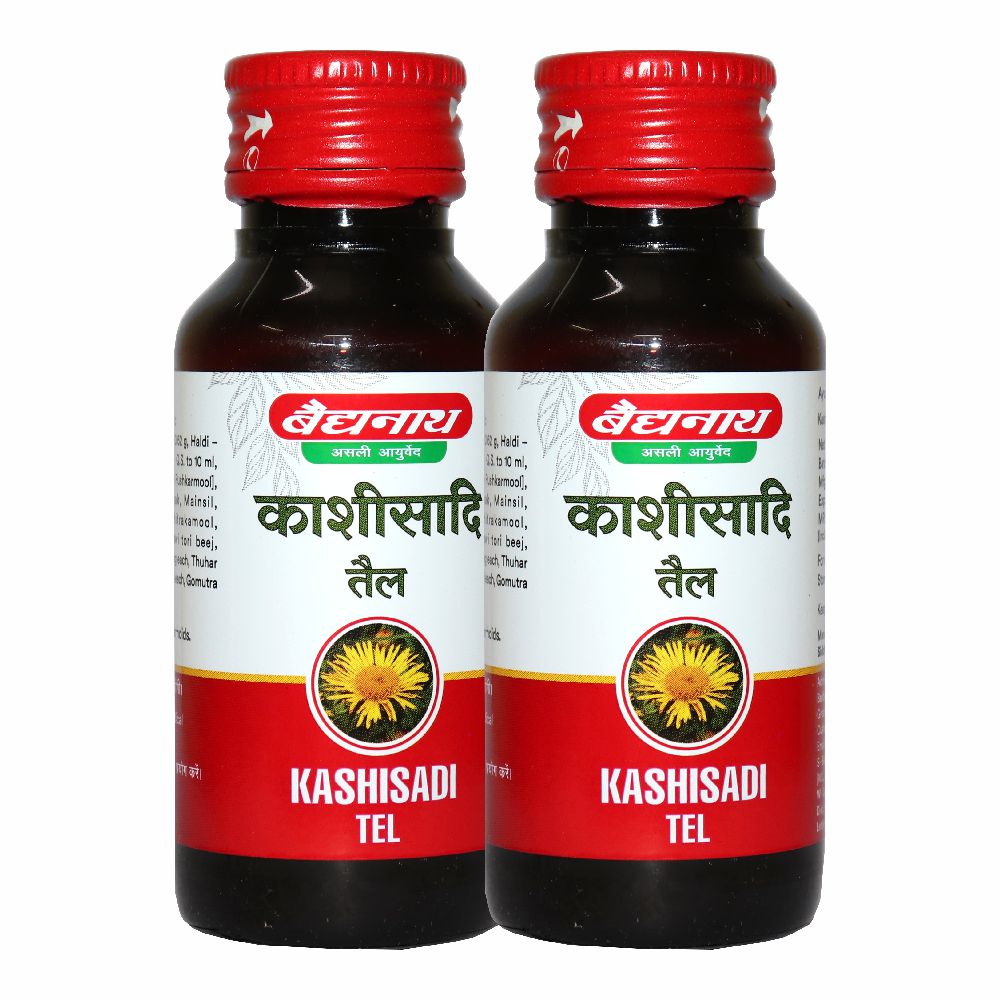 Baidyanath Kashisadi Tel Pack Of 2 (50ml Each)