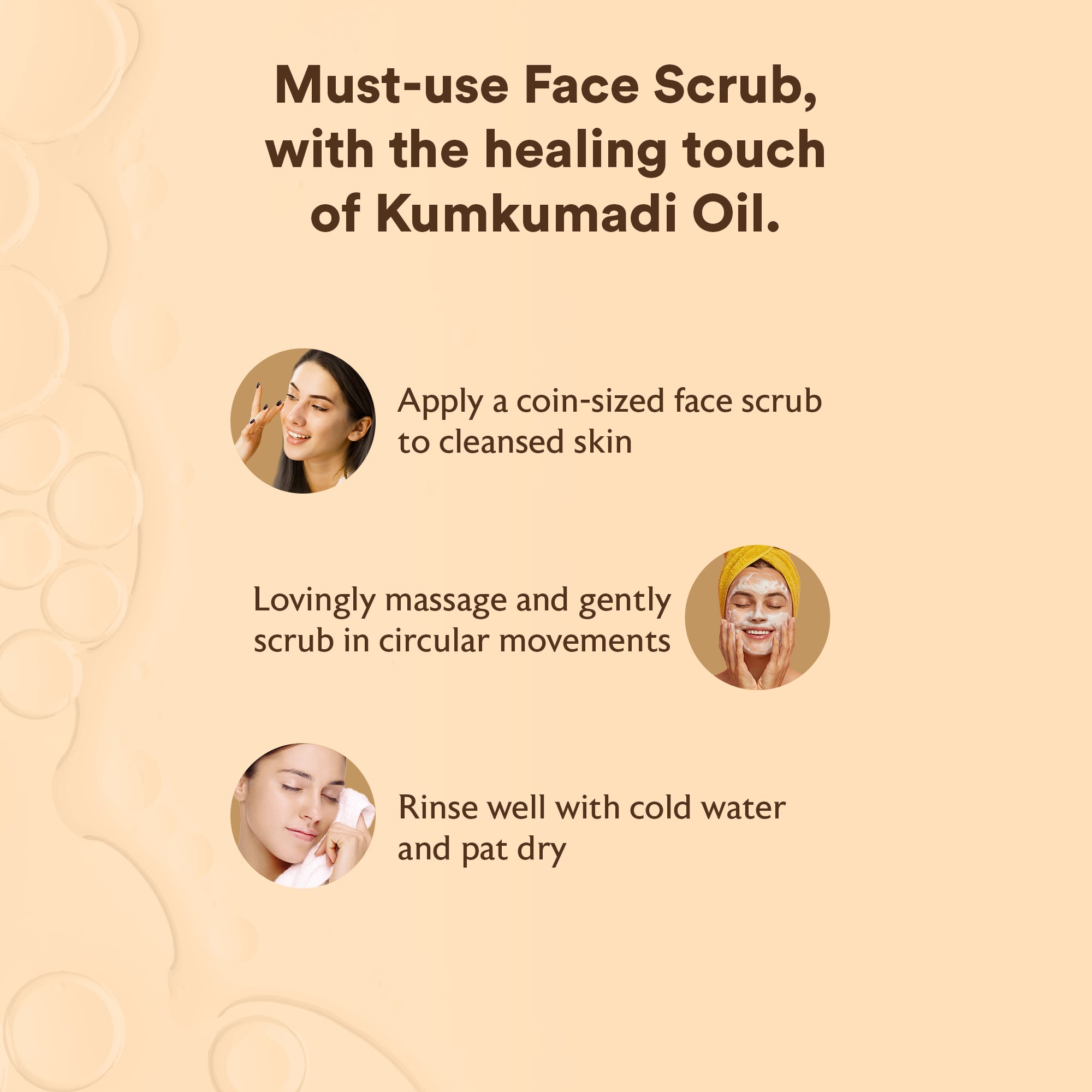 Kumkumadi Detan+ Glow Face Scrub