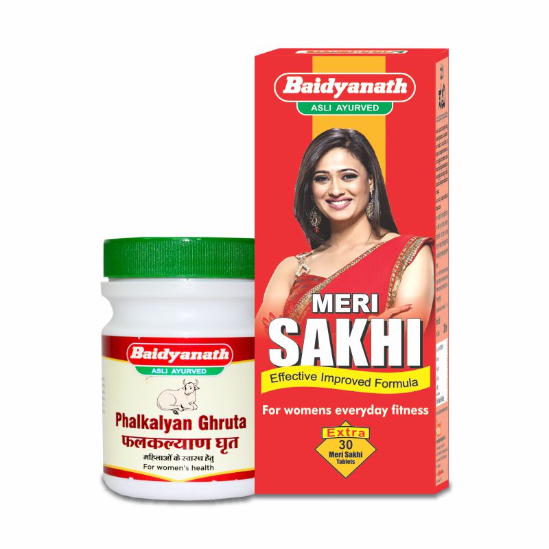 Baidyanath Meri Sakhi 450 ml + Baidyanath Phalkalyan Ghruta 100 gm
