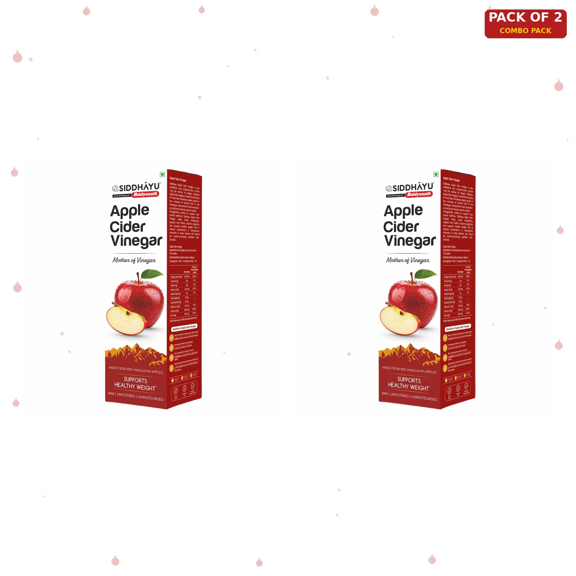 Siddhayu Baidyanath Apple Cider Vinegar (WYH Corporate)