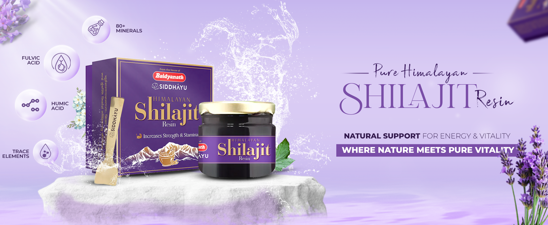 Siddhayu Shilajit Resin 20 Grams