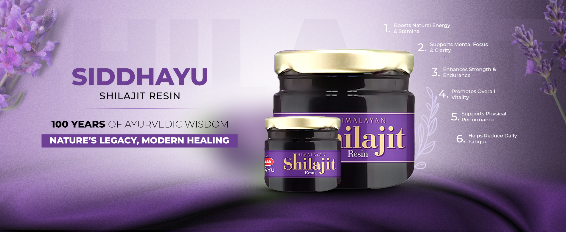 Siddhayu Shilajit Resin 20 Grams