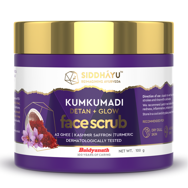 Kumkumadi Detan+ Glow Face Scrub