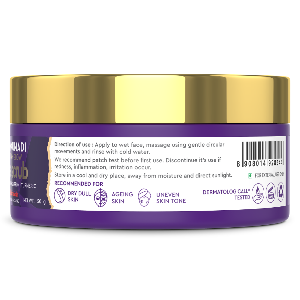 Kumkumadi Detan+ Glow Face Scrub