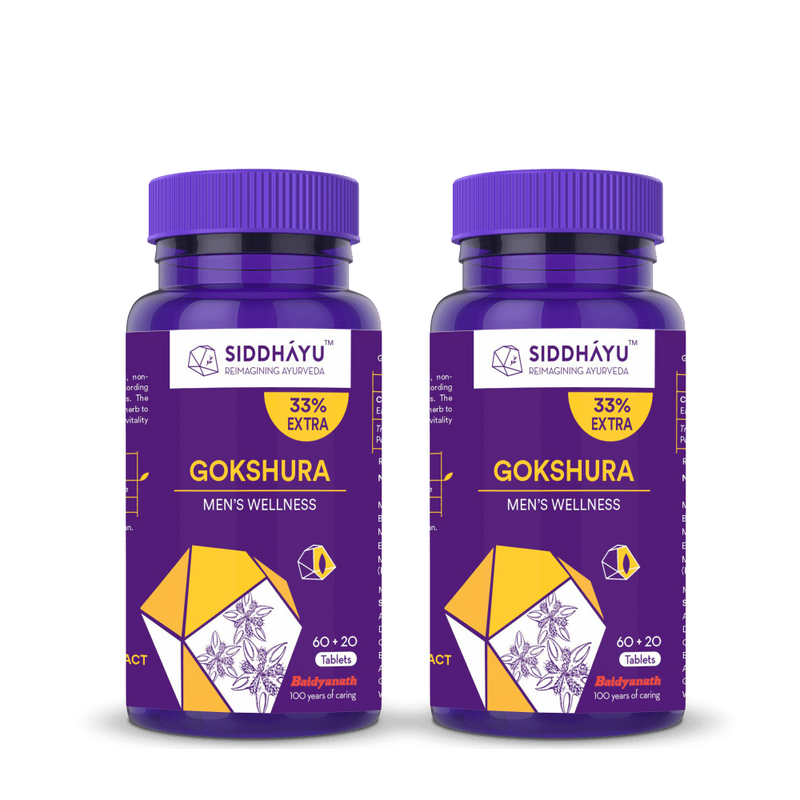 Siddhayu Gokshura Men's Wellness Tablet (By Baidyanath)