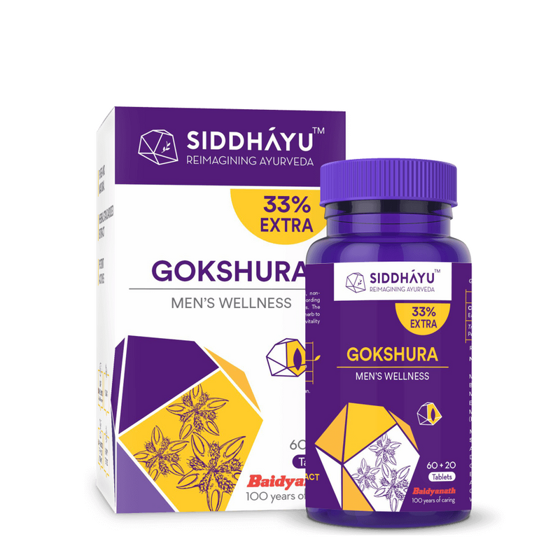 Siddhayu Gokshura Men's Wellness Tablet (By Baidyanath)