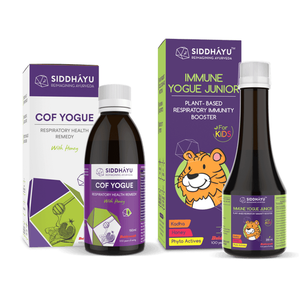 Immune Yogue Junior - 200 ml And Cof Yogue - 150 ml Combo