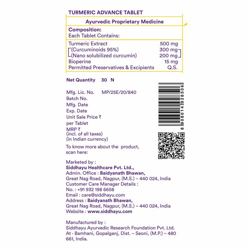 Turmeric Advance Tablet